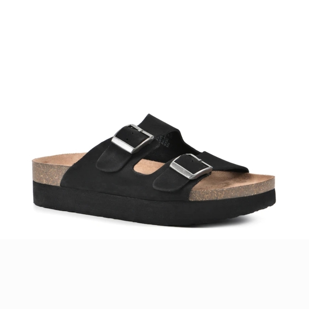 Cliffs White Mountain Avatar platform footbed 2 band sandals   size 10 Wide New